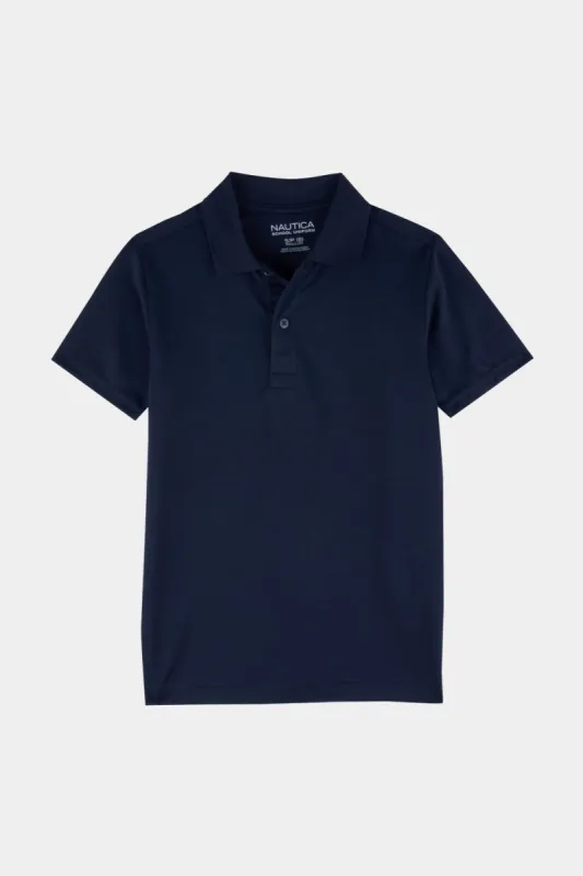 Boys Short Sleeve Performance Polo T-Shirt sold by Lord & Taylor