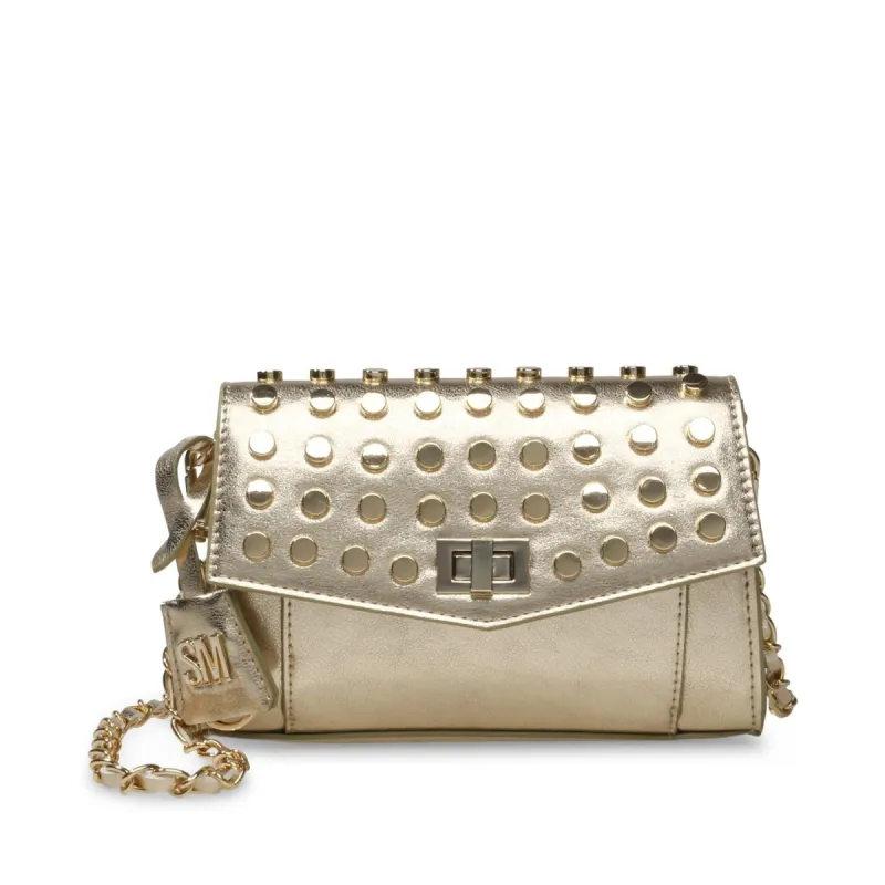 Aiden-M Metallic Studded Crossbody sold by Lord & Taylor