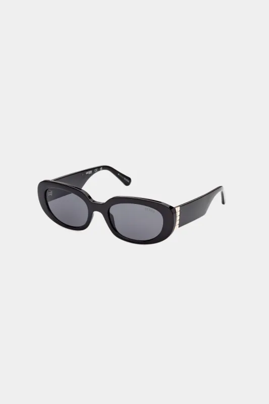 Oval Smoke Lens Sunglasses sold by Lord & Taylor