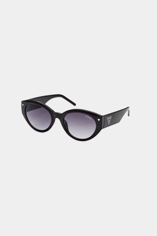 Oval Gradient Smoke Lens Sunglasses sold by Lord & Taylor