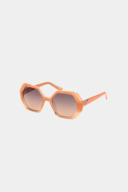Geometrical Gradient Sunglasses sold by Lord & Taylor