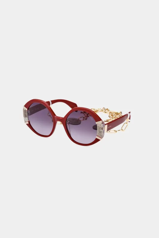 Round Gradient Sunglasses sold by Lord & Taylor