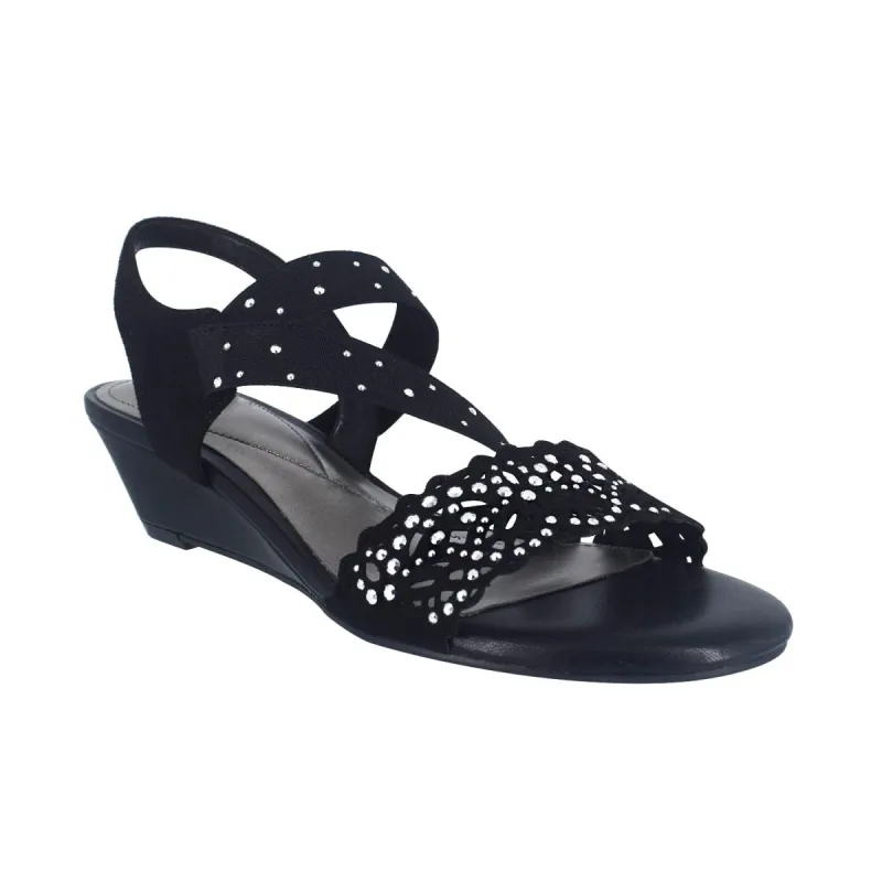 Gisela Stretch Wedge Sandals sold by Lord & Taylor