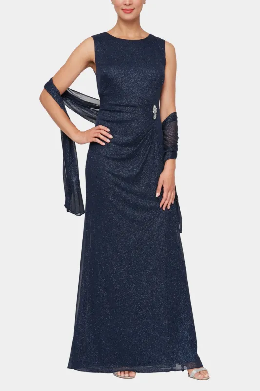 Sleeveless Dress With Ruched Waist sold by Lord & Taylor