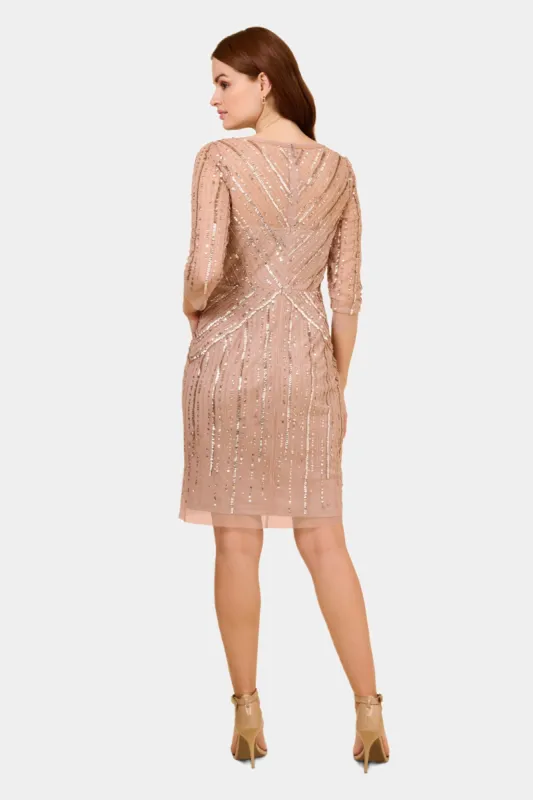 Short Sequin Embellished Cocktail Dress sold by Lord & Taylor