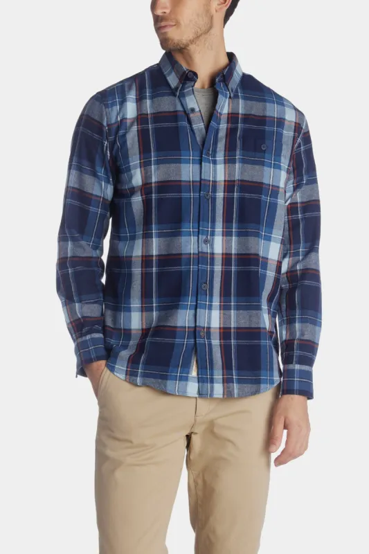 Long Sleeve Brushed Plaid Flannel Shirt sold by Lord & Taylor