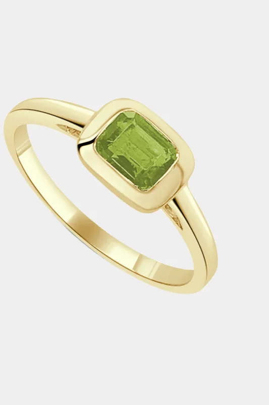 14K Gold Peridot Ring sold by Lord & Taylor
