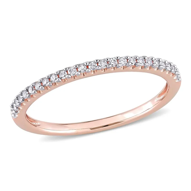 14k Rose Gold Diamond Ring sold by Lord & Taylor