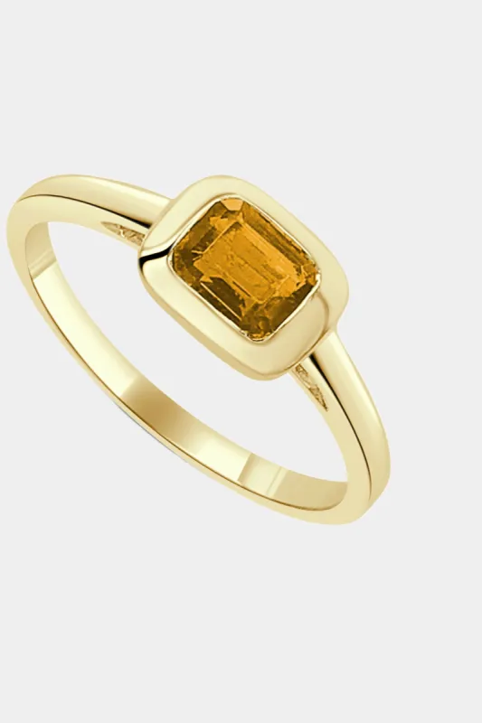 14K Gold Citrine Ring sold by Lord & Taylor