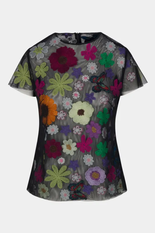 Flower Bomb Top sold by Lord & Taylor