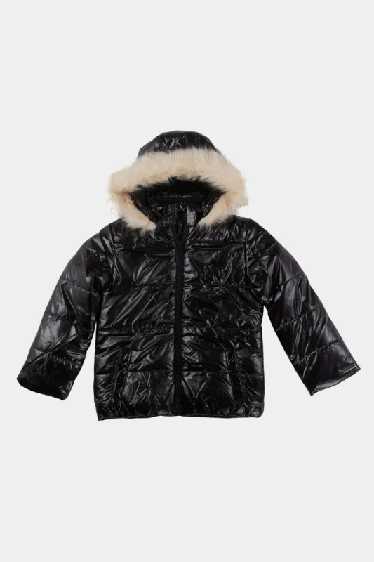 Girls High Gloss Puffer sold by Lord & Taylor