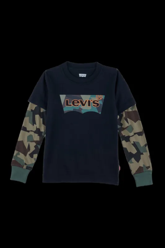Boys Long Sleeve Camo Batwing T-Shirt sold by Lord & Taylor