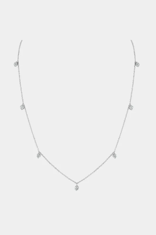 14K Gold and Diamond Dangle Necklace sold by Lord & Taylor