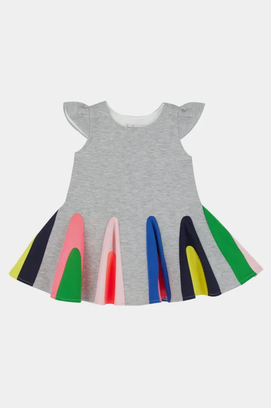Girls Colorblock Inset Scuba Dress sold by Lord & Taylor