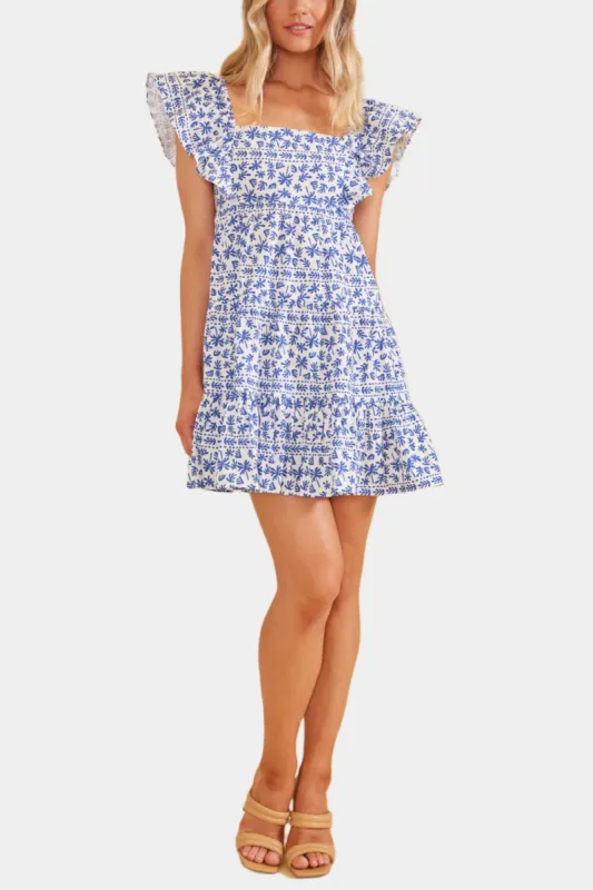Ithica Ruffled Mini Dress sold by Lord & Taylor