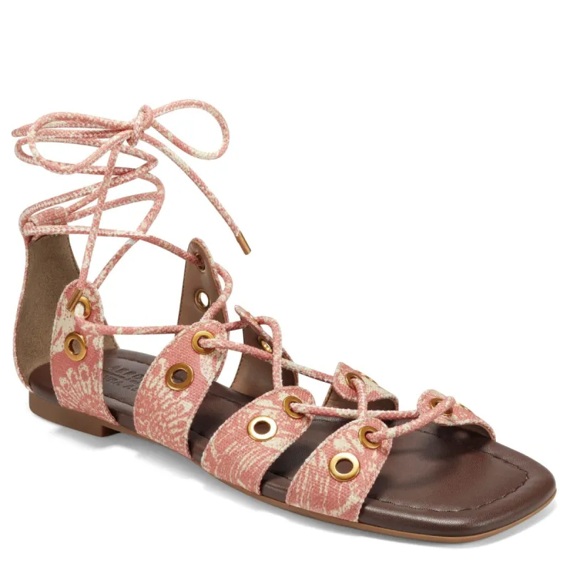 La Kathleen Lace Up Flats sold by Lord & Taylor