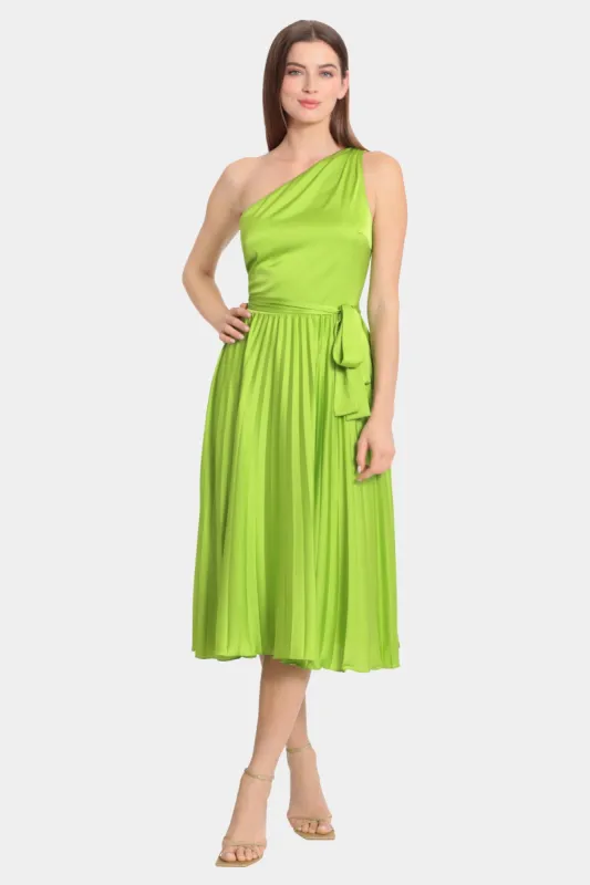 One Shoulder Pleated Dress sold by Lord & Taylor
