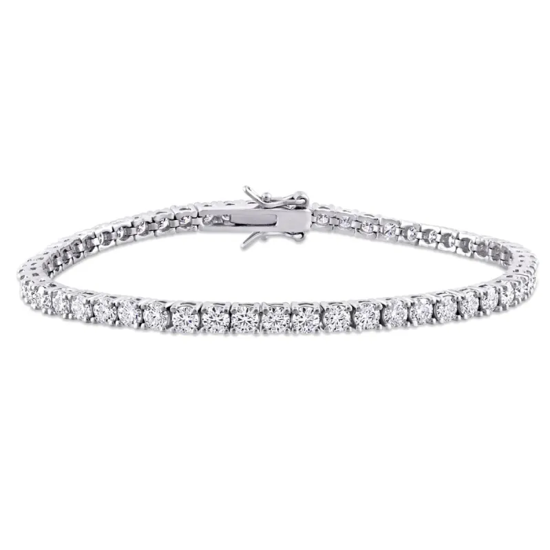 Moissanite Tennis Bracelet sold by Lord & Taylor