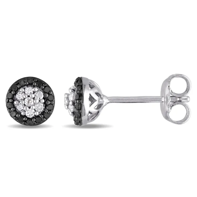 Black and White Earrings sold by Lord & Taylor