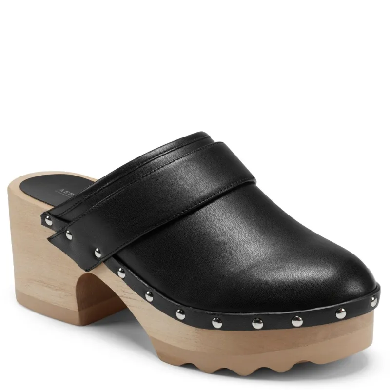 Vegan Leather Pedro Platform Clogs sold by Lord & Taylor