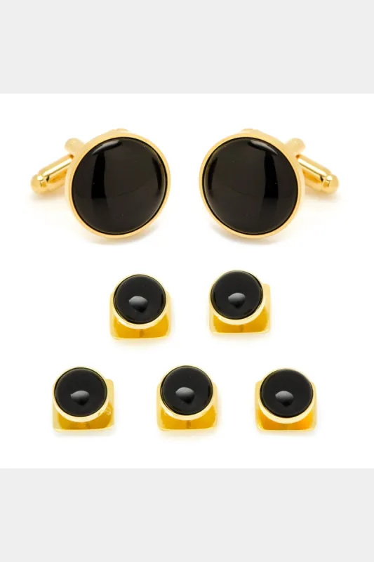 Onyx 5-Stud Set made by Lord & Taylor