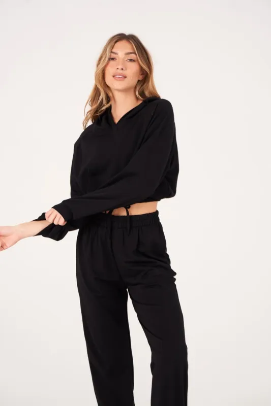 Cinch Crop Hoodie sold by Lord & Taylor