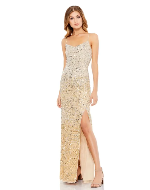 Sequin Sheath Gown sold by Lord & Taylor