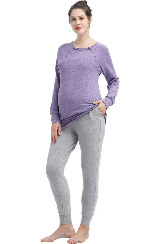 Zoie Maternity/Nursing Pajama Set sold by Lord & Taylor