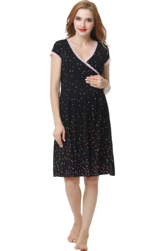 Jay Maternity Nursing Night Gown sold by Lord & Taylor