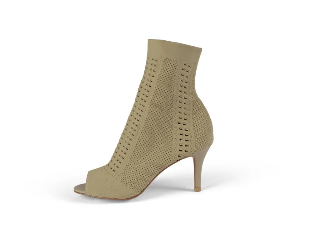 Lina Open Toe Sock Bootie sold by Lord & Taylor