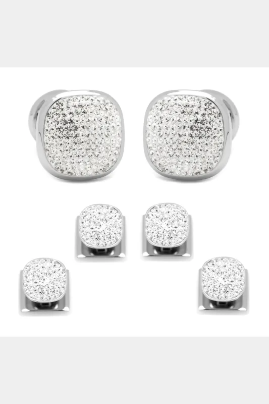 Pave Crystal Stud Set sold by Lord & Taylor