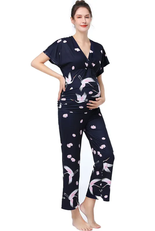 Birdie Maternity Nursing PJ Set sold by Lord & Taylor