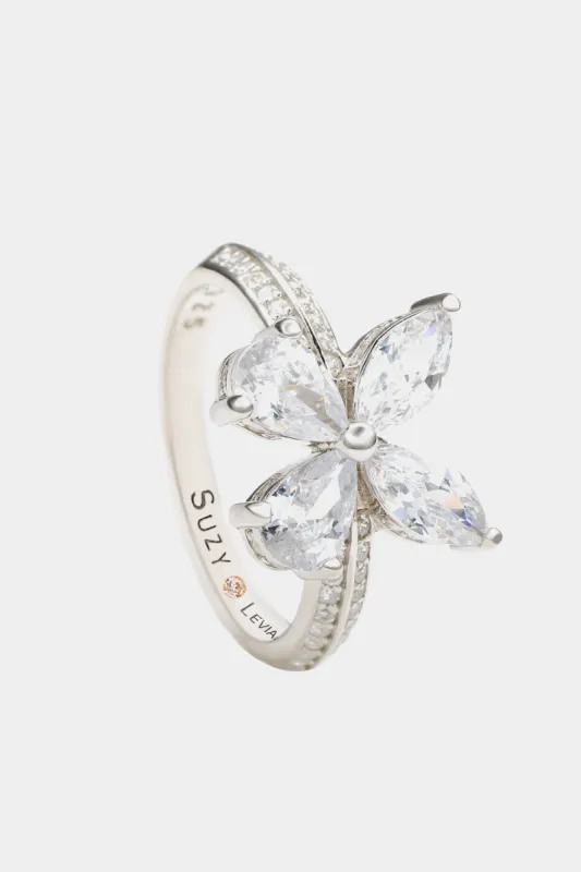 Cubic Zirconia Butterfly Ring sold by Lord & Taylor