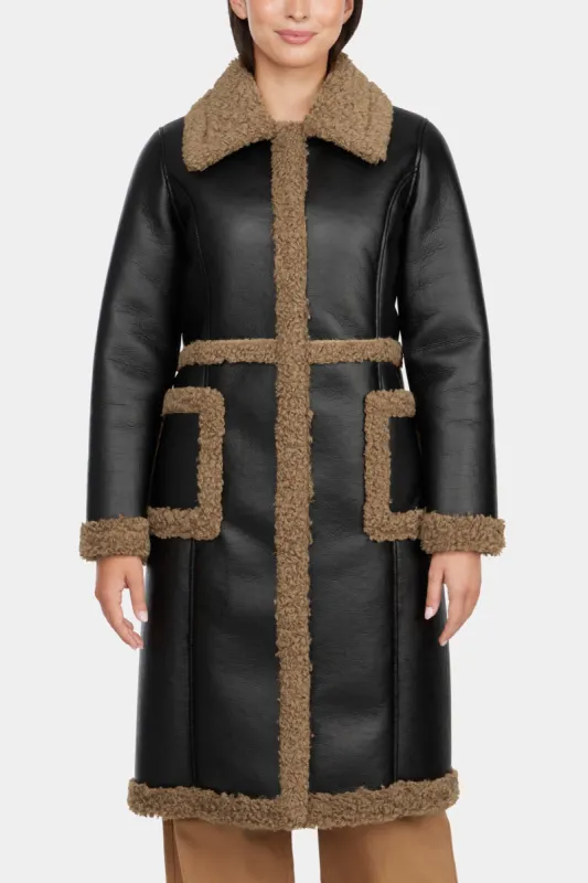 Trisha Faux Shearling Coat sold by Lord & Taylor