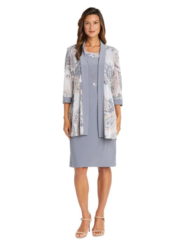 Two-Piece Printed Jacket and Dress Set sold by Lord & Taylor