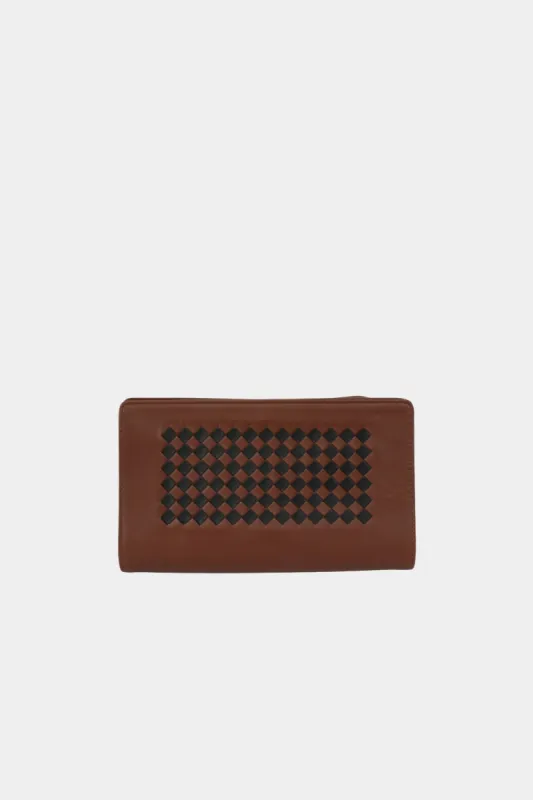 Intrecciato Leather Travel Pouch sold by Lord & Taylor