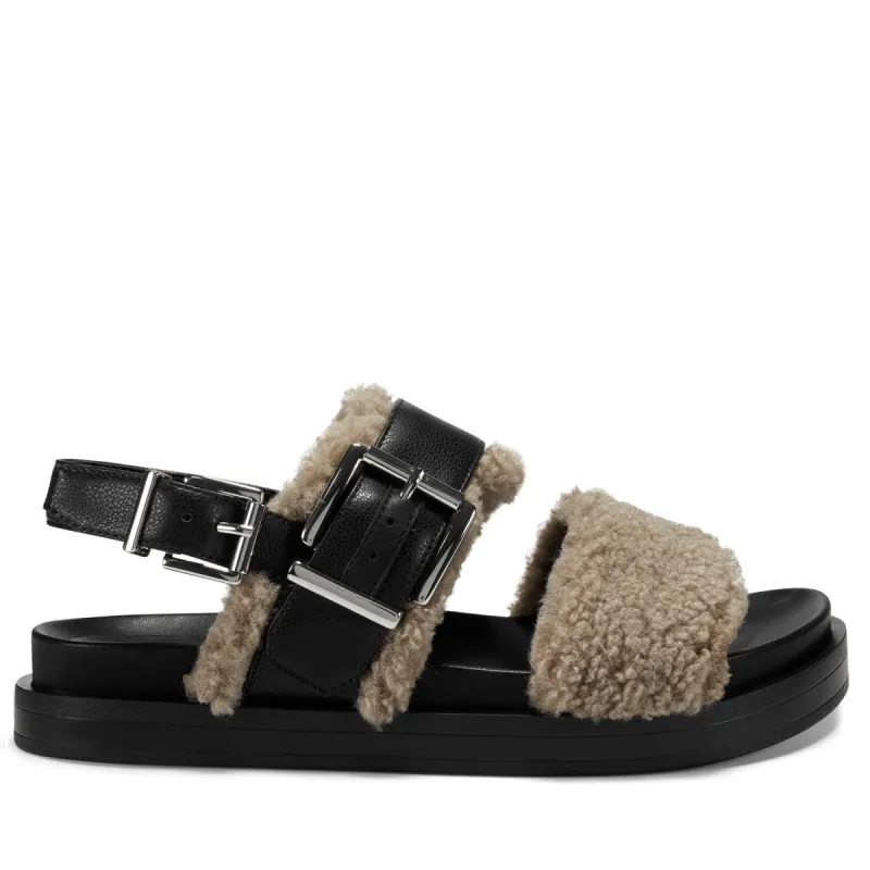Lada Buckle Strap Footbed Sandal sold by Lord & Taylor