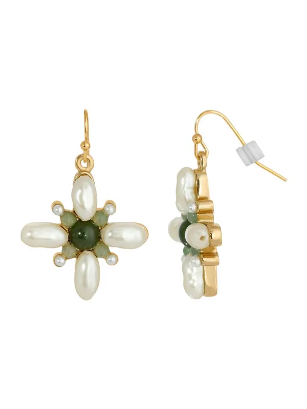 Pearl and Semi Precious Stone Earrings sold by Lord & Taylor