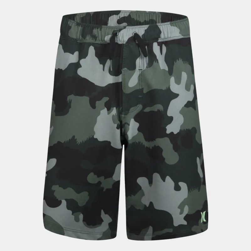 Boys Stretch Heathered Hybrid Pull-On Shorts sold by Lord & Taylor