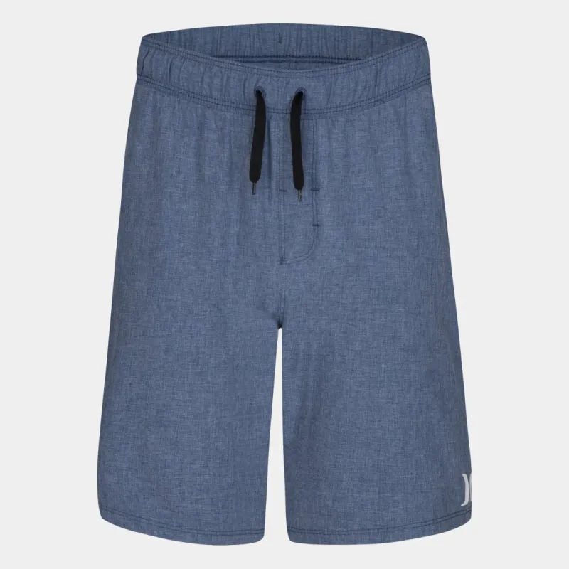 Boys Stretch Heathered Hybrid Pull-On Shorts sold by Lord & Taylor