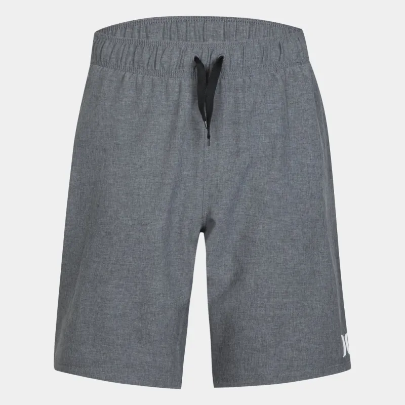 Boys Stretch Heathered Hybrid Pull-On Shorts sold by Lord & Taylor