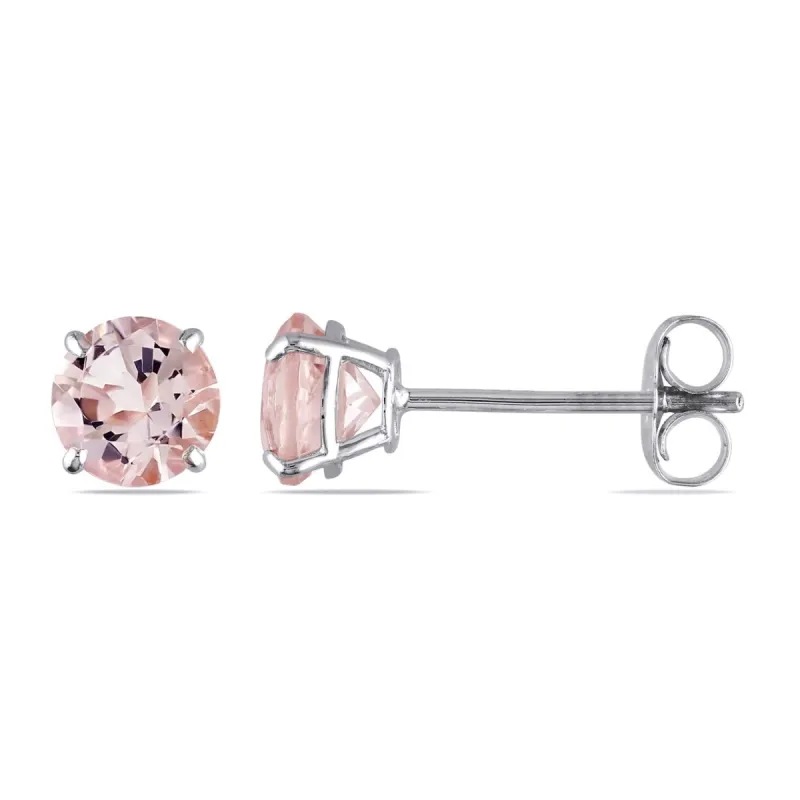 14k White Gold Morganite Earrings sold by Lord & Taylor