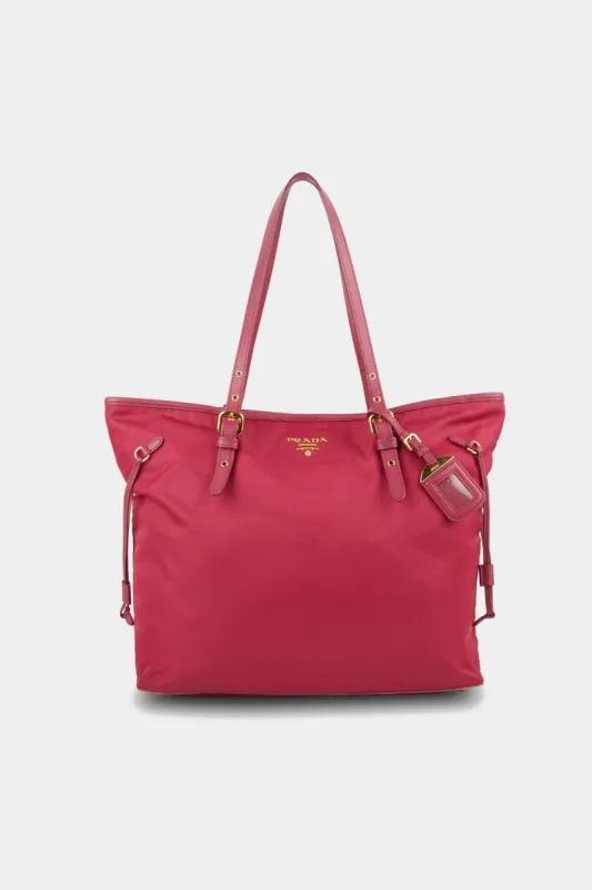 Tessuto Red Nylon Tote Bag sold by Lord & Taylor