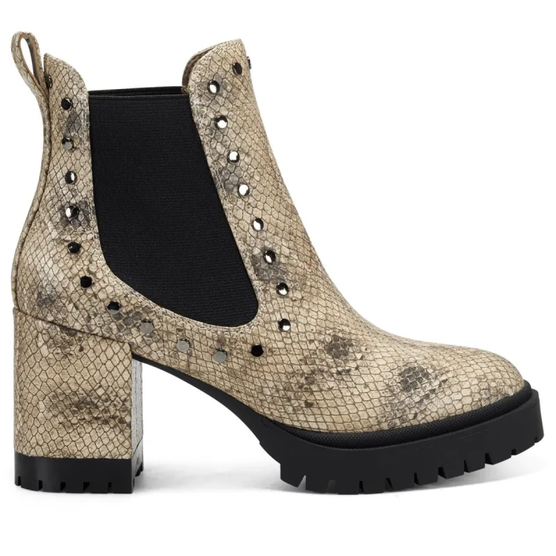 Emelia Grommet Block Heel Bootie sold by Lord & Taylor