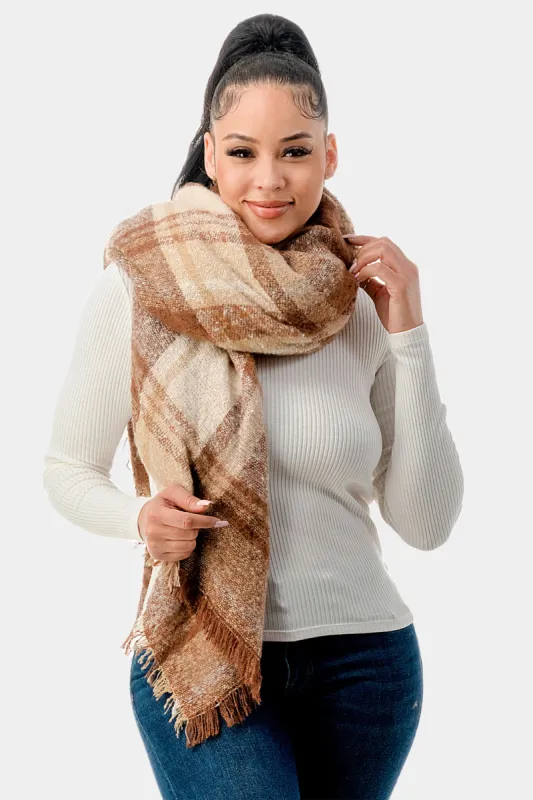 Checkered Scarf sold by Lord & Taylor