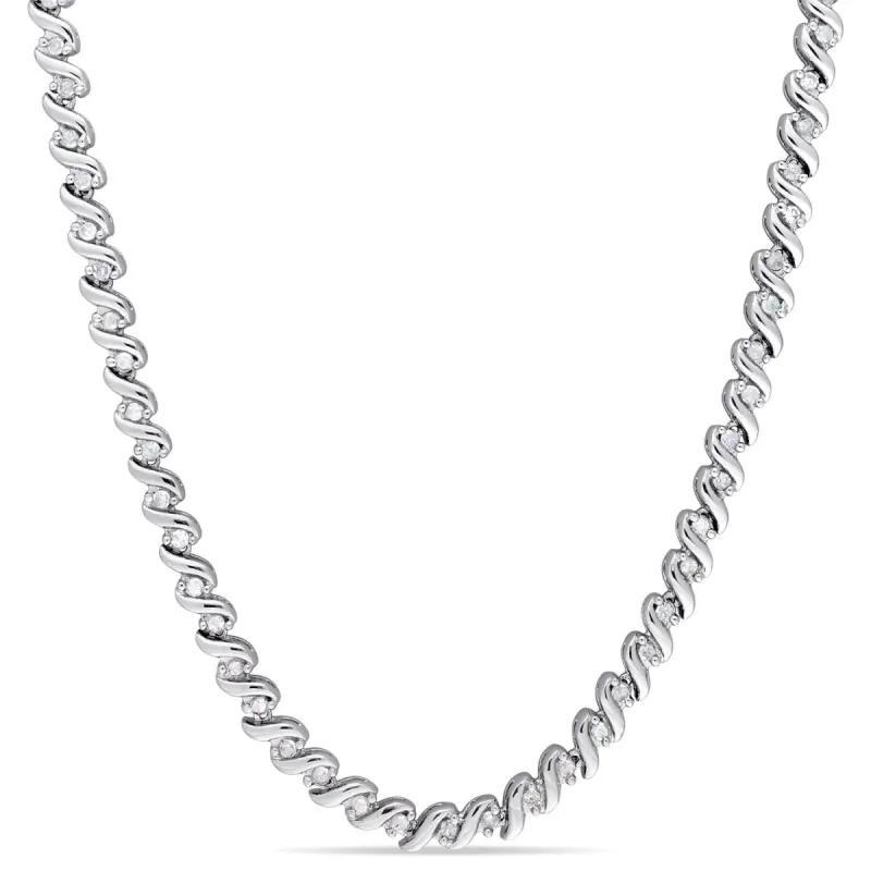 Diamond Tennis Necklace sold by Lord & Taylor