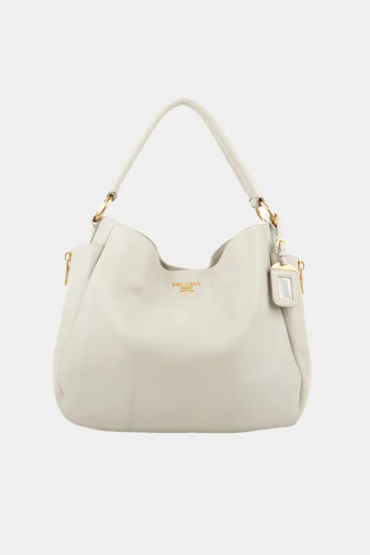 Vitello Daino Side Zip Hobo Bag sold by Lord & Taylor