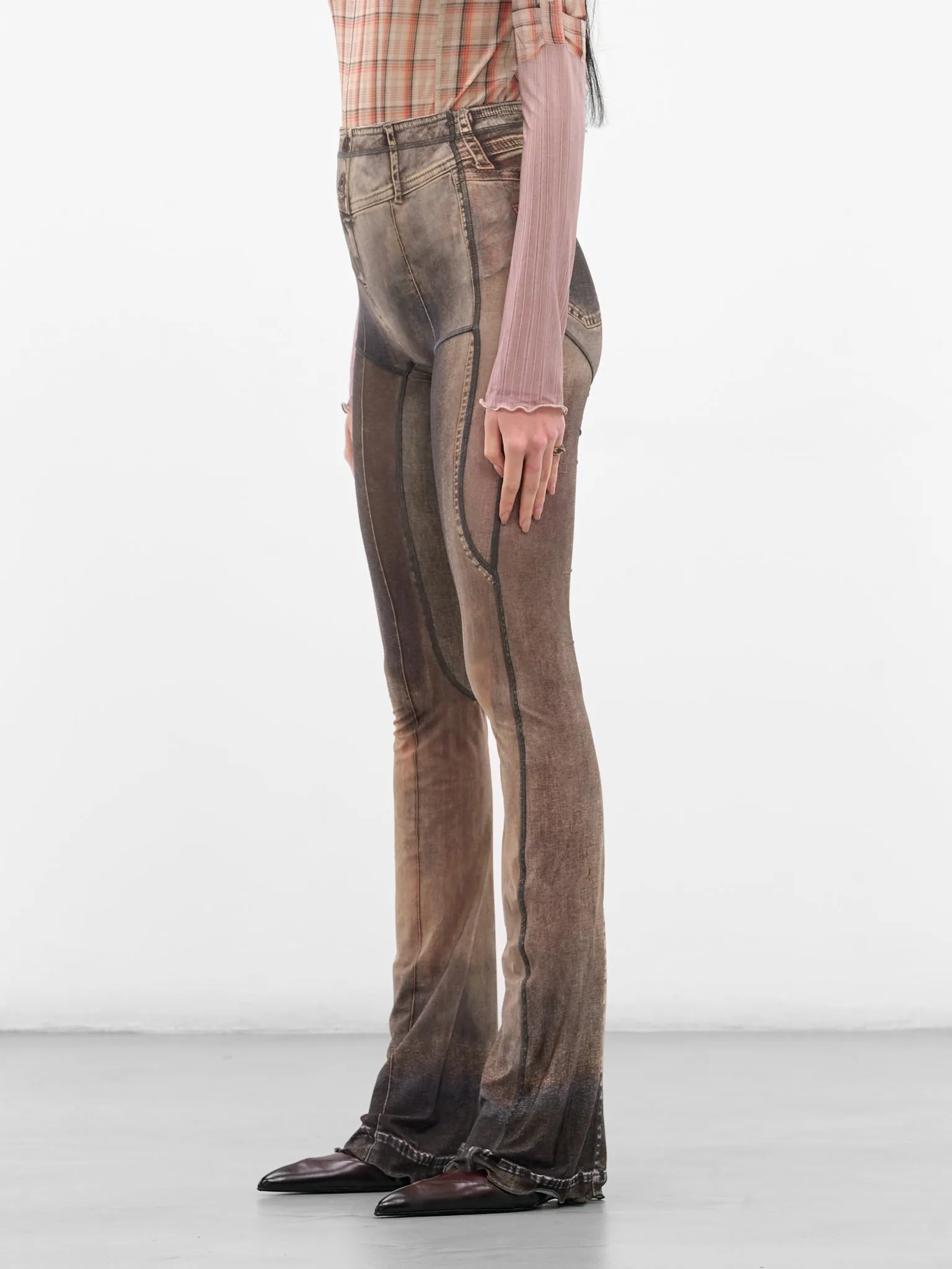 Harley Denim Print Halcyon Leggings (HL0HAR-HARLEY) sold by lorenzo product image thumbnail 2