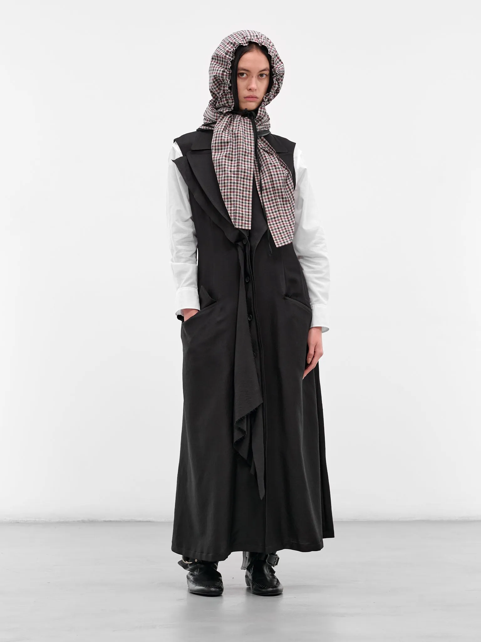 Checked Technical Headscarf (S51TH0092-M35657-001F-MULTI) sold by lorenzo product image thumbnail 2