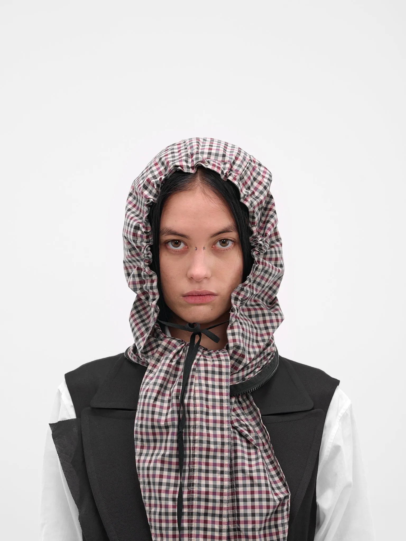 Checked Technical Headscarf (S51TH0092-M35657-001F-MULTI) sold by lorenzo